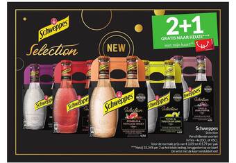 Intermarché Schweppes selection aanbieding