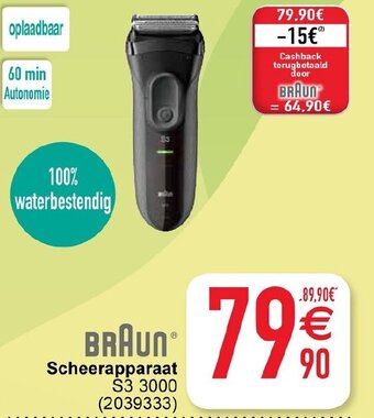 Cora Braun Scheerapparaat aanbieding