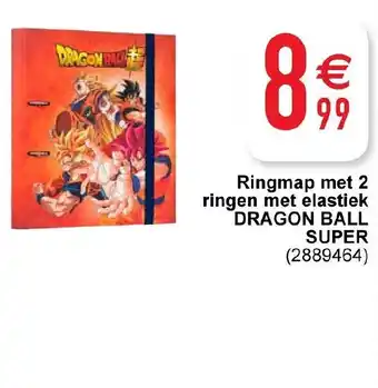 Cora Dragon Ball Super Ringmap met 2 ringen met elastiek aanbieding