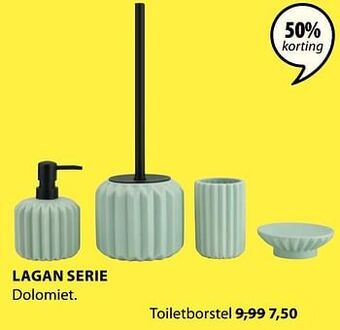 Jysk Lagan toiletborstel aanbieding