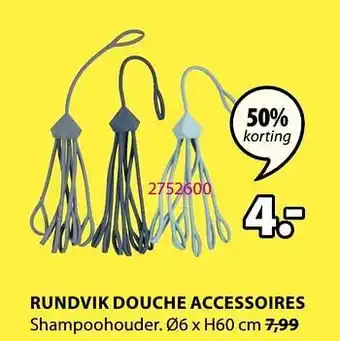 Rundvik douche accessoires shampoohouder