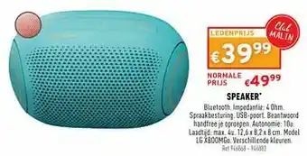 Speaker lg xboomgo
