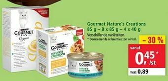 Maxi Zoo Gourmet nature`s creations aanbieding