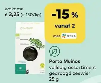 Bio Planet Porto muiños wakame aanbieding