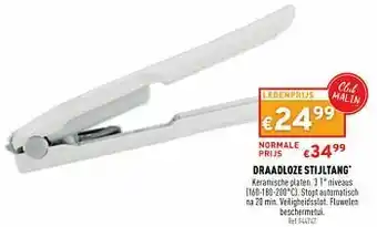 Draadloze stijltang