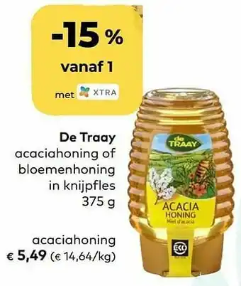 Bio Planet De traay acaciahoning aanbieding