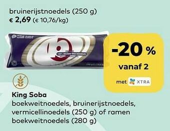 King soba bruinerijstnoedels