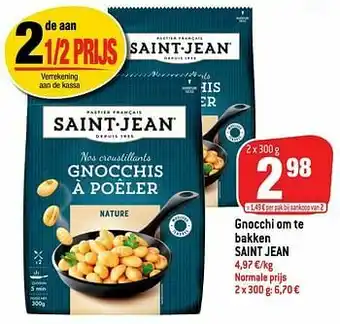 Gnocchi om te bakken saint jean