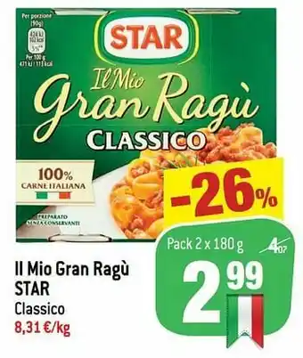 Il mio gran ragù star