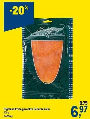 Highland pride gerookte schotse zalm