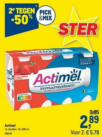 Actimel aardbei