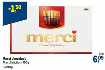 Merci chocolade