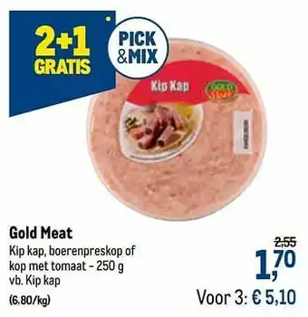 Makro Gold meat kip kap aanbieding