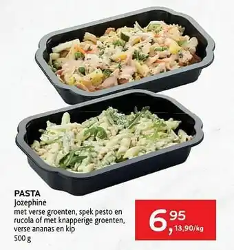 Alvo Pasta jozephine aanbieding