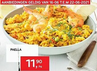 Alvo Paella aanbieding