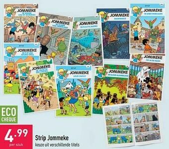 ALDI Strip jommeke aanbieding