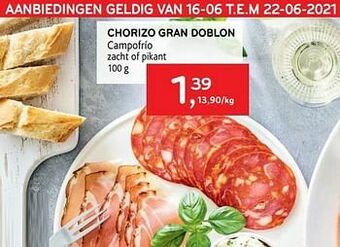 Chorizo gran doblon campofrío