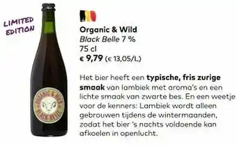 Organic + wild black belle