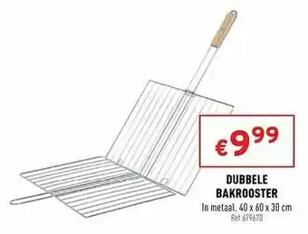 Trafic Dubbele bakrooster aanbieding