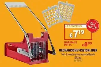 Mechanische frietsnijder