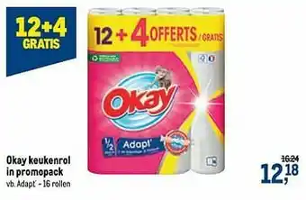 Makro Okay keukenrol adapt aanbieding