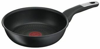 Makro Tefal Braadpan Unlimited Ø 22 cm zwart aanbieding
