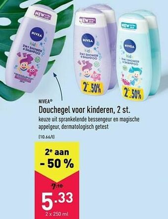 ALDI Douchegel voor kinderen aanbieding