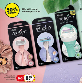 Kruidvat Alle Wilkinson Scheerapparaten aanbieding
