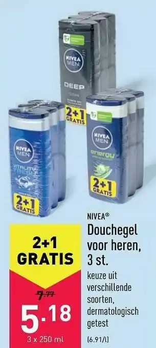 ALDI Douchegel voor heren aanbieding