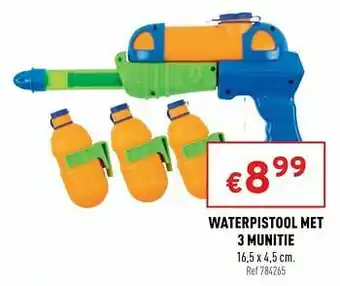 Trafic Waterpistool met 3 munitie aanbieding