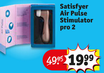 Kruidvat Satisfyer Air Pulse Stimulator pro 2 aanbieding