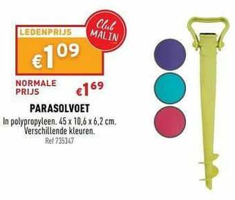 Trafic Parasolvoet aanbieding