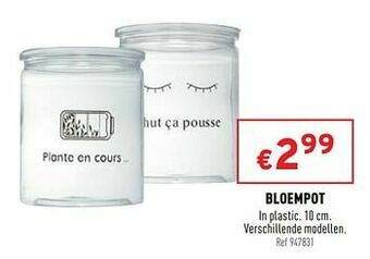 Trafic Bloempot aanbieding
