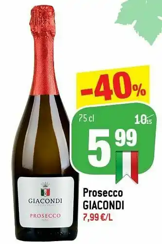 Prosecco giacondi