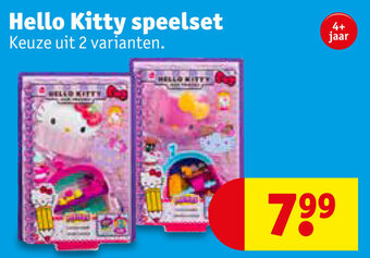 Kruidvat Hello Kitty Speelset aanbieding