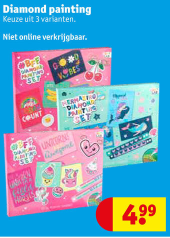 Kruidvat Diamond painting aanbieding