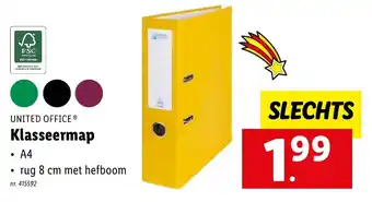 Lidl United Office Klasseermap aanbieding