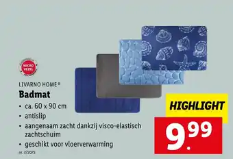 Lidl Livarno Home Badmat 60 x 90 cm aanbieding