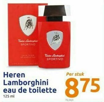 Action Heren lamborghini eau de toilette aanbieding