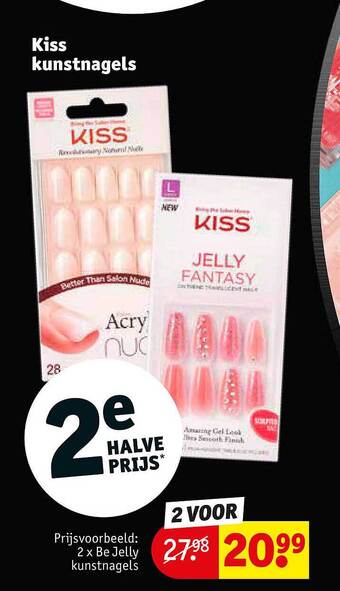 Kruidvat Kiss kunstnagels aanbieding