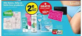 Kruidvat Venus, jolly en satin care aanbieding