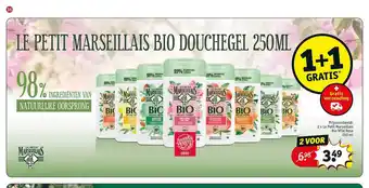 Kruidvat Le petit marseillais bio douchegel aanbieding