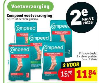 Kruidvat Compeed voetverzorging aanbieding