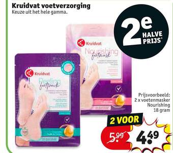 Kruidvat Kruidvat voetverzorging aanbieding