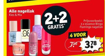 Kruidvat Nagellak aanbieding