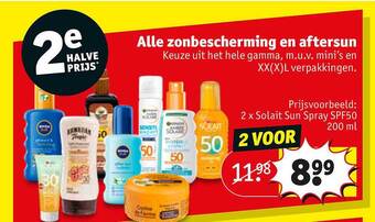 Zonbescherming en aftersun