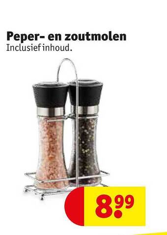 Kruidvat Peper en zoutmolen aanbieding
