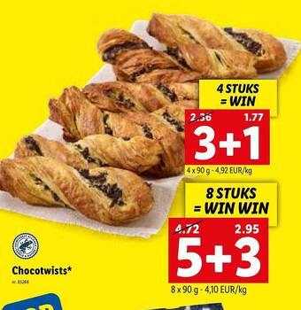 Lidl Chocotwists aanbieding
