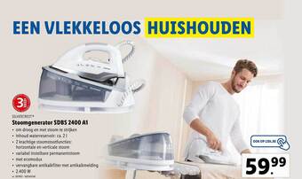 Lidl Stoomgenerator aanbieding
