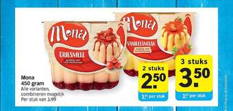 Albert Heijn Mona 450 gram aanbieding